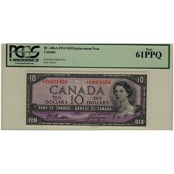 1954 $10 BC-40aA *A/D0021450 PCGS UNC61PPQ