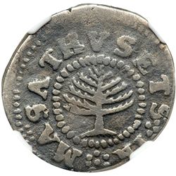 1652 Massachusetts Pine Tree Shilling, Small Planchet,