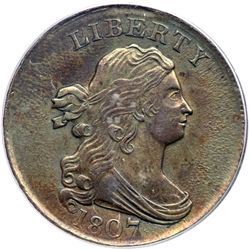 1807 C-1 R1 PCGS graded AU58