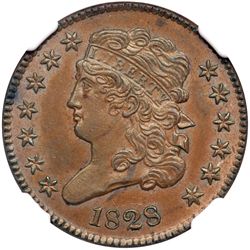 1828 C-1 R1 NGC graded MS64 Brown