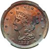 Image 1 : 1855 C-1 R1 NGC graded MS66 Red & Brown