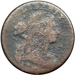 1796 S-95 R5+ Draped Bust AG3