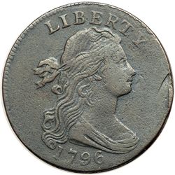 1796 S-116 R5- Draped Bust VG10