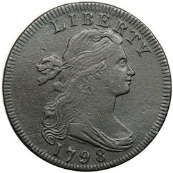 1798 S-155 R3 Small 8, Style I Hair, Reverse of 1796 F1