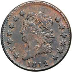 1812 S-290 R1 Turban Head, Small Date VF25