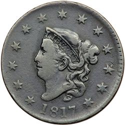 1817 N-7 R7 (with perfect obverse) VG10