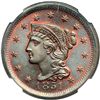 Image 1 : 1851 N-39 R3 NGC graded MS67 Red & Brown