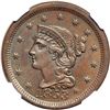 Image 1 : 1853 N-10 R1 Repunched 18 NGC graded MS66 Brown
