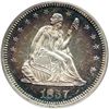Image 1 : 1857 Liberty Seated 25C