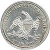 Image 2 : 1857 Liberty Seated 25C
