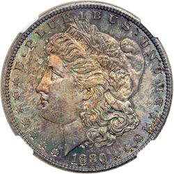 1880-S Morgan $1 NGC MS64