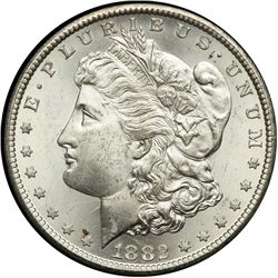 1882-CC Morgan $1