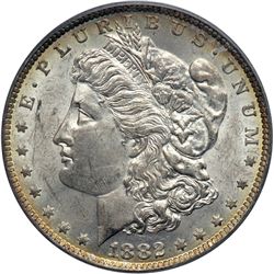 1882-O/S Morgan $1