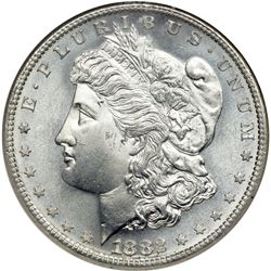 1882-S Morgan $1 NGC MS65