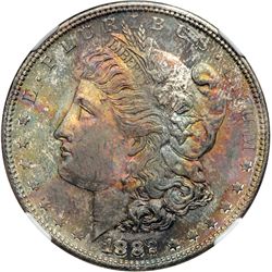 1882-S Morgan $1 NGC MS64