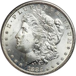 1883-CC Morgan $1 PCGS MS64