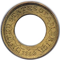 1852 Pattern Gold $1. J-148a PCGS Proof 63