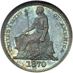 1870 Pattern H10C. J-815 NGC Proof 66