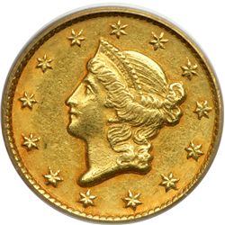 1851-C $1 Gold Liberty