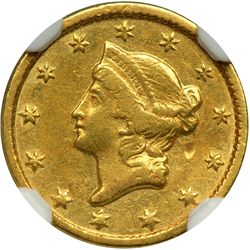 1852-C $1 Gold Liberty