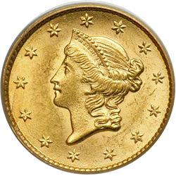 1853 $1 Gold Liberty