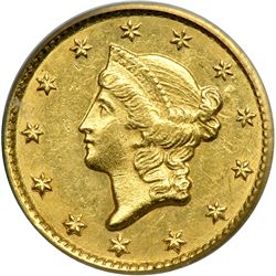 1853-C $1 Gold Liberty