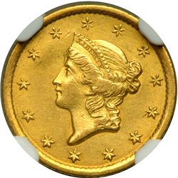 1853-O $1 Gold Liberty