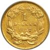 Image 2 : 1857-C $1 Gold Indian