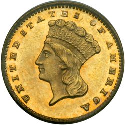 1878 $1 Gold Indian PCGS Proof 58