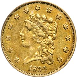 1834 $2.50 Classic Head