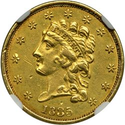 1835 $2.50 Classic Head