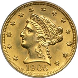 1905 $2.50 Liberty