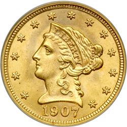 1907 $2.50 Liberty