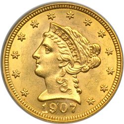 1907 $2.50 Liberty
