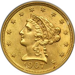 1907 $2.50 Liberty