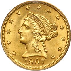 1907 $2.50 Liberty