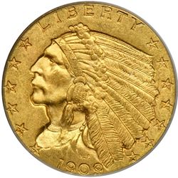 1909 $2.50 Indian