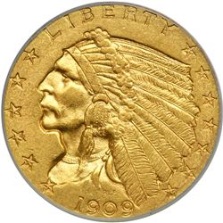1909 $2.50 Indian