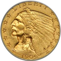 1909 $2.50 Indian