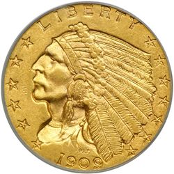 1909 $2.50 Indian