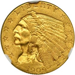 1909 $2.50 Indian