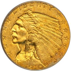 1910 $2.50 Indian
