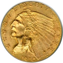 1910 $2.50 Indian