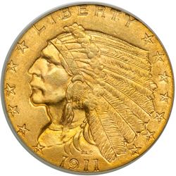 1911 $2.50 Indian PCGS MS65