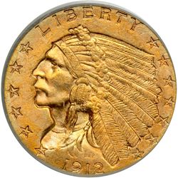 1912 $2.50 Indian