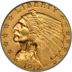 1912 $2.50 Indian