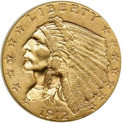 1912 $2.50 Indian