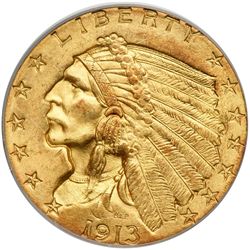 1913 $2.50 Indian