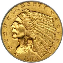 1915 $2.50 Indian