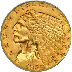 1925-D $2.50 Indian